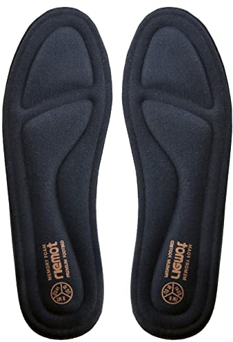 riemot Semelles Chaussures Confort Homme et Femme, Memoire de Forme Offrant de Absorption des Chocs et Amortissantes pour Toutes les Marine EU39