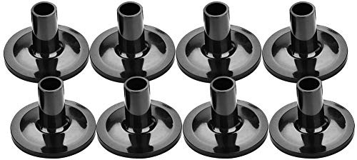 8 Stück Becken Ersatz Zubehör Beckenständer Hülsen Beckenständer Filz für Shelf Drum Kit