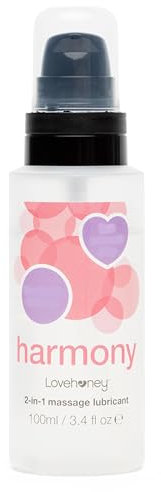Lovehoney Harmony 2 in 1 Water Based Lube Gel - 100ml