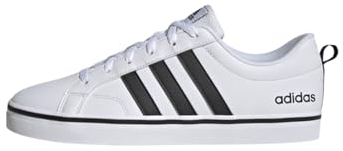 adidas VS Pace 2.0 Shoes, Zapatillas Unisex adulto, Cloud White / Core Black / Cloud White, 44 EU