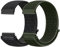 Runostrich 20mm Nylon Sport Armband Kompatibel mit Samsung Galaxy Watch 7 6 5 4 FE 40mm 44mm 45mm/Watch 6 4 Classic 43mm 47mm 42mm 46mm/Garmin Vívoactive 6/5/3/3 Music/Amazift Active 2/Active