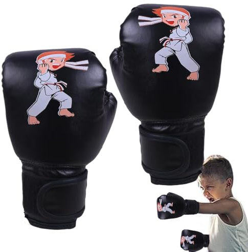 Kinder Boxhandschuhe, Sparring Boxhandschuhe für Boxsack, Mädchen Boxhandschuhe für kleine & zarte Hände, Trainingshandschuhe für Muay Thai, MMA Kickboxen Sandsack Boxsack Kampfsport