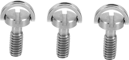 TOYZFRIENDY 3pièces Vis pour Caméra Acier Inoxydable avec Anneau Vis Longue pour Plaque De Fixation Rapide Compatible Trépied Et Monopode Lot