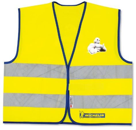 MICHELIN 92415 Kinderwarnweste, nach Norm EN 1150