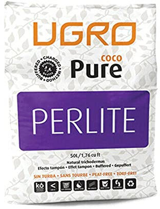 Ugro Pure Coco Basic, Perlite & Superior Light-Mix Coco Peat Bag 50L Hydroponics (1x - Ugro - Superior Lightmix - 50L)