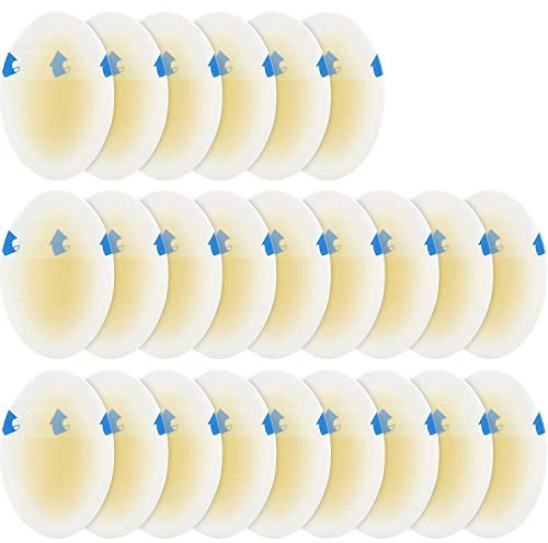 Boao 72 Pcs Blister Bandages for feet Blister Pads Gel Guard Heel Cushion Bandages Waterproof Adhesive Pads for Protecting Foot Toe from Rubbing Shoes