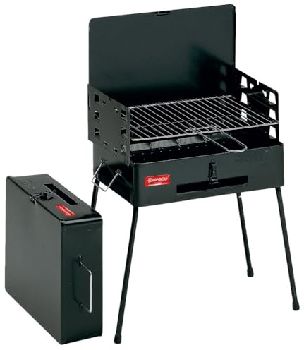 Ferraboli Barbecue a Carbone Carbonella Portatile a Valigetta 52x30x73 cm PIC Nic