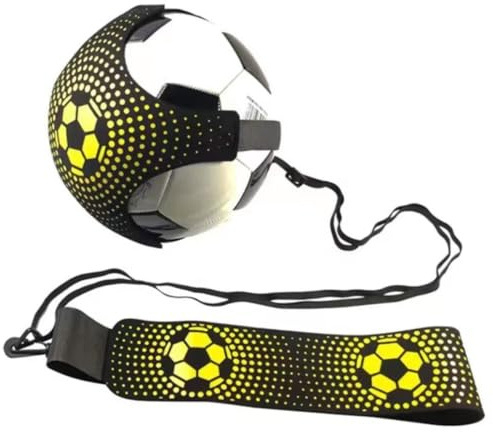 XPEX Ensemble foot enfant Football Kick Entraîneur Solo Entraînement, 5 Griffe Tissu Football Volleyball Rugby Trainer, Ceinture Réglable pour Enfants et Adultes Débutants Kit entrainement foot
