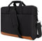 jooeer Laptop Bag Case 15.6 16 Inch, Waterproof Computer Sleeve Messenger Briefcase for Men Women Business Work Travel, Black
