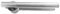 FUNOMOCYA Knoblauchpresse Gadgets Knoblauchpüreemaschine Küchenzubehör Werkzeug Mit Knoblauchpüree Knoblauchstampfer Manuelles Werkzeug Für Knoblauchpüree Silver Rostfreier Stahl
