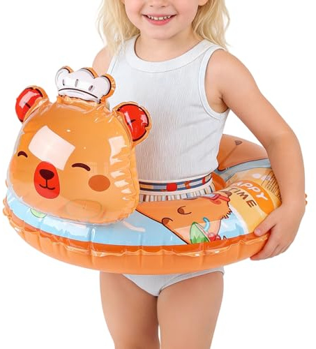 jamgeery Gonfiabili Piscina Floats, Capybara Salvagente Capybara Piscina Ginnastica Estate Acqua Nuoto Pneumatico Giocattolo Acquatico Accessori Piscina Per Feste In Acqua