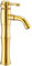 Retro Gold Design Waschbecken Waschschale Waschtisch Einhebel Armatur Sanlingo