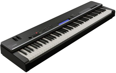 Yamaha CP4 scenpiano med naturliga tränycklar och hållbarhetspedal