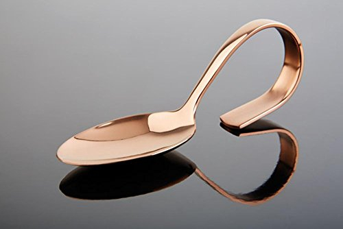 APS 692 Gourmetlöffel CLASSIC, Länge 12 cm, 18/8 Edelstahl, Kupfer-Look