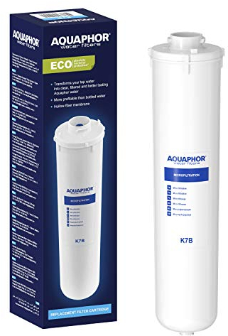 AQUAPHOR Mikrofiltrations-Filter K7B zum Schutz vor Bakterien im Trinkwasser- Ersatz-Filterkartusche Aquaphor für Aquaphor Crystal ECO Systeme, Weiß, 3 l, 1 Stück (1er Pack)