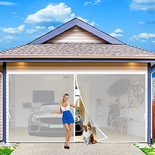 Moustiquaire Porte Fenetre Aimantée Magnetique, 80 x 210 cm Rideaux Toile Insect Ecran, Anti Mouches pour Porte,Installation sans Outil Facile Magnétique Moustique Blanc