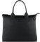 bugatti Elsa Shopper aus Leder, Damenhandtasche für Business, Arbeit oder Einkauf, schwarz