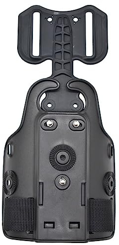ACEXIER Holster Tactique pour Pistolet Plateforme Adaptateur Universel Cuisse Etui Pistolet Paddle Equipement de Chasse