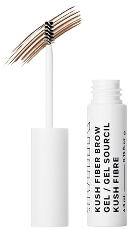 Milk Makeup KUSH Fiber Brow Gel – Tinted Gel Fluffs, Fills + Holds Eyebrows for a Fuller, Natural Look – Conditioning, Vegan Formula – Dub (Auburn), 0.15 oz