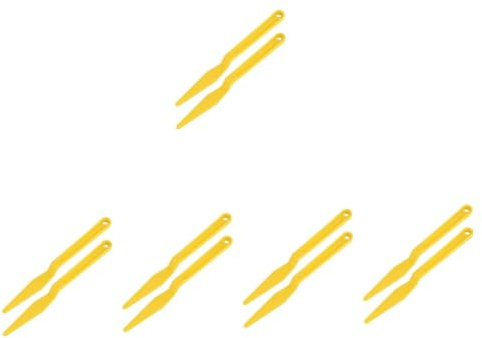 BESTonZON 10 Pièces Bord de Bouchon de décoration d'aquarium décapant de Papier Peint Film raclette pour Auto Film de fenêtre raclette de Film d'aquarium grattoir à Vinyle pour vitres Outil