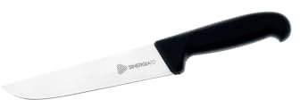 SinergiaFD Coltello da Macello Tipo Francese - Disponibile in Varie Dimensioni, Acciaio Inossidabile di Alta Qualità, Manico Ergonomico (18cm)