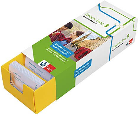 Klett Green Line 3 Baden-Württemberg Klasse 7 - Vokabel-Lernbox zum Schulbuch: Englisch passend zum Lehrwerk üben (Green Line. Ausgabe für Baden-Württemberg ab 2016)