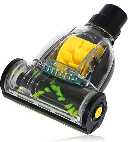 SPARES2GO Mini Pet Hair & Dirt Removal Turbo Floor Brush Tool for Hoover Vacuum Cleaners (32mm)