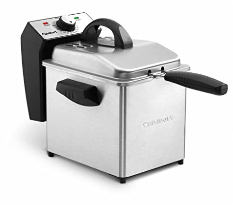Cuisinart CDF-130 Deep Fryer, 2 Quart, Stainless Steel