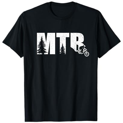 Cadeaux de VTT pour hommes femmes enfants Mtb Biking T-Shirt