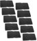 vhbw 10x Schwammfilter kompatibel mit Beko DPY 8405, DPY 8205 HW3, DPY8405GX, DPY 8404 X, DPY 8405 GXB 2 Wäschetrockner - Ersatzfilter-Set
