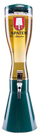 Dispensador de Torre de Cerveza Torre de cerveza Máquina de cerveza Dispensador de cerveza Dispensador de bebidas refrigerantes (resistente a la temperatura alta) Cerveza Cannon Barrel 3 litros bar re