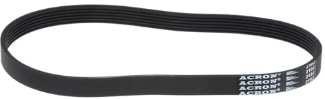 sourcing map 210J6 Rubber Poly V Belt, 6 Ribs PJ V-Ribbed Belt 533mm Length x 14mm Width x 3.5mm Thick, Industrial Transmission Drive Belt