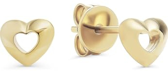 JETTE Damen-Ohrstecker 925er Silber, recycelt One Size Gelbgold 32027880