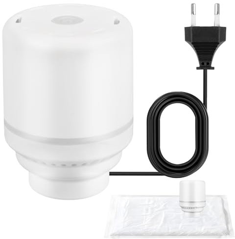 Pompa a vuoto elettrica portatile per sacchetti sottovuoto per vestiti, 220 v 30 w piccola pompa 4.0 kPa forte aspirazione per viaggio campeggio volo