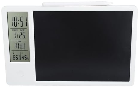 LCD-skrivplatta, Elektronisk Kalenderskrivtavla med Anteckningsblock, Raderbart Ritblock med Tavla Kombinerar Skrivblock, Kalender, Kontorsmemo, Anslagstavla (Topiky1e6ohy9u8c-12)