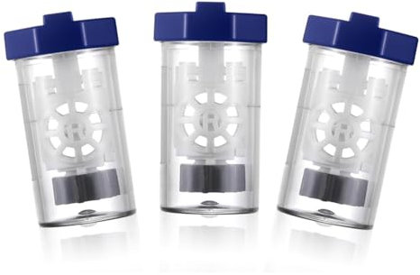 Surluoen 3 Pieces Hydrogen Peroxide Contact Lens Case Cleaner, Eye Scleral Contact Lens Stiff Clip Washer Machine, Portable