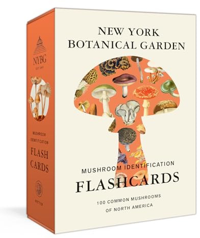New York Botanical Garden Mushroom Identification Flashcards: 100 Common Mushrooms of North America