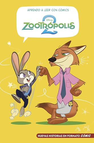 Aprendo a leer con cómics Disney - Zootrópolis 2: Cómic con letra MAYÚSCULA, ideal para primeros lectores. (Aprendo con Disney)