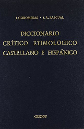 Diccionario crítico etimológico castellano e hispánico 6 (Y-Z): 046