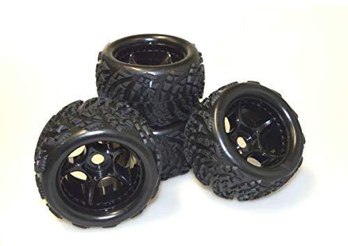 Carson 500900138 Räder 1:8 (4) Virus Race/Beat Warrior - Modellsets, Teile, Tuning, Reifen, Reifensets