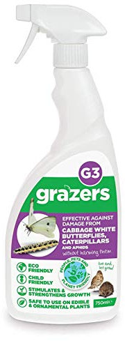 Grazers Cabbage White Butterflies, Caterpillars & Aphid RTU 750ml Spray