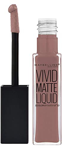 Maybelline New York Vivid Matte Liquid Lippenstift 02 Grey Envy, 1er Pack (1 x 8 ml)