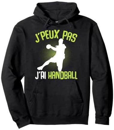 Handball Handballeurs Joueur De Handball Garçons Enfant Sweat à Capuche