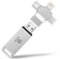 JSL JDTDC 128GB 4-IN-1 Foto-Memoria-Esterna-Stick Per iPhone/iPad/Android/Computer Universale iPhone-Memoria di Backup Automatico per Foto & Video iPhone-Chiavetta-USB-Stick iPhone-Flash-Drive