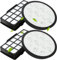 4 filtros de aspiradora para Rowenta Silence Force Cyclonic RO7649EA RO7689EA RO7647EA RO7663EA RO7676EA RO7681EA (modelo RO76xx) Filtro de repuesto para Rowenta Silence Force 4AAAA HEPA Set para