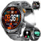 LIGE Montre Connectée Homme avec Batterie 1000 mAh(50+Ultralange Standby Zeit), 1.75 HD AMOLED Smartwatch avec Appel Bluetooth/110+ Sportifs/Sommeil,Etanche IP68 Smart Watch, Montre Sport iOS Android