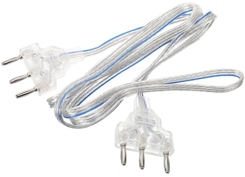 PAMINGONO Cordon de Corps Escrime Transparent Résistant Fil Flexible pour Équipement Fleuret et Masque Câble de Connexion Confortable pour Compétition et Entraînement