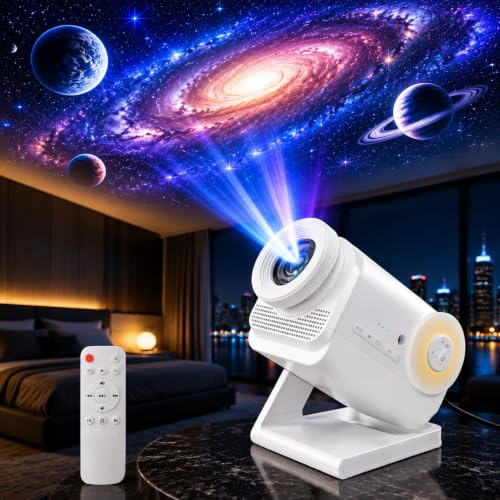 Marvik Forge 60 HD Animated Themes 3D Galaxy Star Projector Night Light