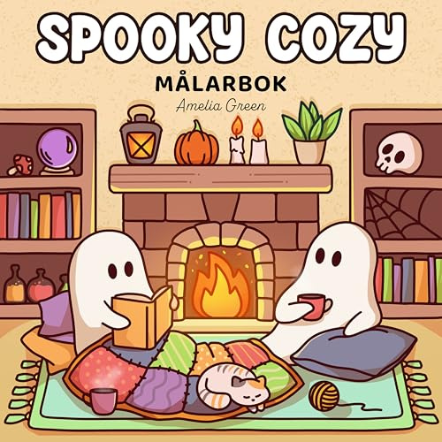Spooky Cozy målarbok