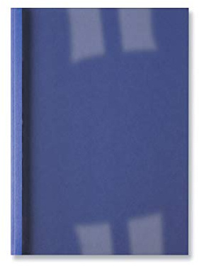 GBC IB386602 termobindemapp Business Line linne, 1,5 mm, 100 styck, kungsblå